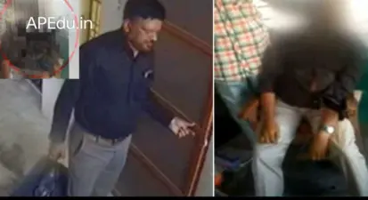 ಪಾಠ ಮಾಡುತ್ತಿರುವಾಗಲೇ ಹೃದಯಾಘಾತದಿಂದ ಬಿದ್ದು ತರಗತಿಯಲ್ಲೇ ಪ್ರಾಣ ಬಿಟ್ಟ ಶಿಕ್ಷಕ..!