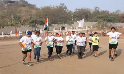बेहद सफल व शानदार रही ग्रीन रन प्रतियोगिता