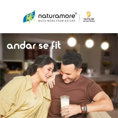 Saif & kareena reveal their secret of being 'andar se fit' with naturamore by netsurf network