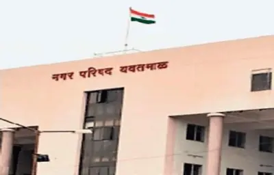 यवतमाळातील निकृष्ट नाली बांधकामाला राजकीय किनार