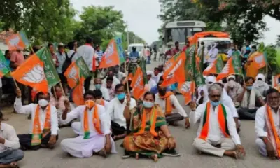 Kamareddy: Complete unfinished bridge works, demands BJP