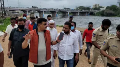Hyderabad | మూసీకి వరద ఉదృతి.. పరివాహక ప్రాంతాల్లో ఎమ్మెల్యే పర్యటన