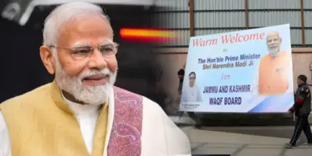காஷ்மீர் சட்டப்பிரிவு 370 ரத்தும். பிரதமரின் முதல் பயணமும்.