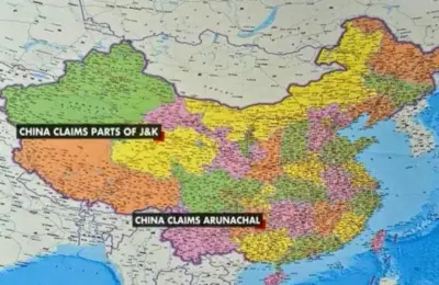 Arunachal Pradesh included in China's updated map