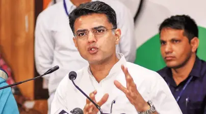 पायलट यांच्याकडून बंडाचे निशाण कायम; म्हणाले.