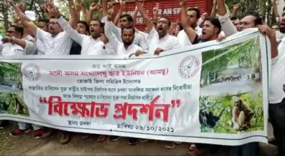 Assam: Protests against Dabaka deforestation intensify
