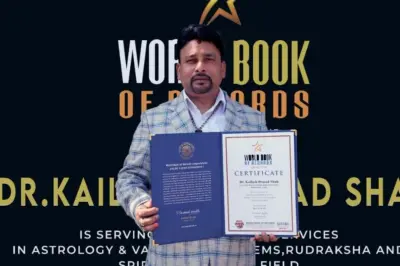 Internationally Renowned Astrologer Dr. Kailash Prasad Shah believes in changing lives in the nick of time!