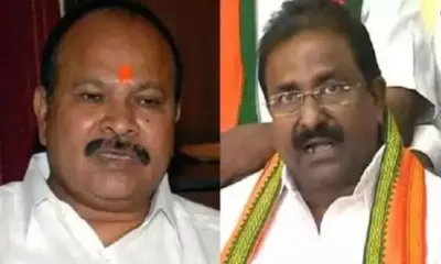 Guntur: BJP state chief Somu Veerraju meets Kanna Lakshminarayana