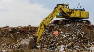 India manages to recover and recycle only about 1 percent of its construction and demolition (C&D)