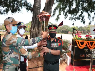 ଆସନ୍ତାକାଲି ଗୋପାଳପୁରରେ ପହଞ୍ଚିବ ସ୍ବର୍ଣ୍ଣିମ ବିଜୟ ମଶାଲ