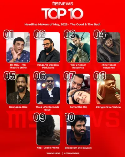 M9 News Top 10 - May: Hits & Controversies