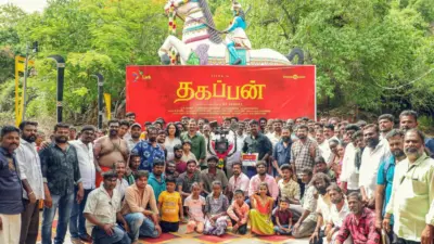 பூஜையுடன் தொடங்கியது ஜீவாவின் தகப்பன் படத்தின் ஷூட்டிங். வைரலாகும் போட்டோஸ்!
