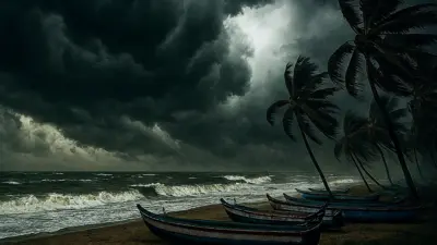 महाराष्ट्रात २२ जिल्ह्यांमध्ये मुसळधार पावसाचा अलर्ट, अरबी समुद्रातील चक्रीवादळामुळे धोका वाढला; मच्छिमारांना इशारा जारी