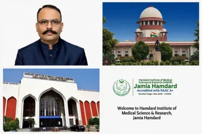 813 کروڑ روپئے گھوٹالے کے بیچ سپریم کورٹ نے جامعہ ہمدرد کے رجسٹرار کرنل طاہر مصطفیٰ کو سارے مالی امور کی ذمہ داری سونپی، 199 ایم بی بی ایس اور پی جی نشستیں بحال