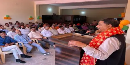 BJP Celebrates Foundation Day With Flag Hoistings, Rallies