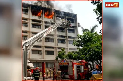 Delhi Education Ministry Fire Video: राजधानी के शिक्षा मंत्रालय ऑफिस में लगी आग, फायर ब्रिगेड की 8 गाड़ियां मौके पर. मची भगदड़