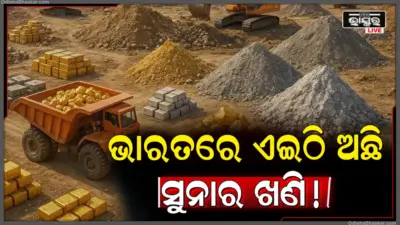 ଦେଶ ପାଇଁ ଆସିଲା ଭଲ ଖବର: ଏହି ରାଜ୍ୟର ମାଟି ତଳେ ଗଚ୍ଛିତ ଅଛି ପ୍ରଚୁର ସୁନା!