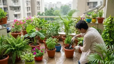 बारिश के पानी से कैसे बढ़ेगी पौधों की तेज़ ग्रोथ? जानिए मानसून गार्डनिंग के आसान उपाय