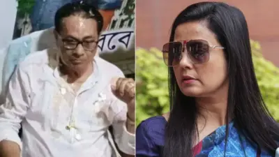 মহুয়া মৈত্রকে ঘিরে ডিম-টম্যাটো বিক্ষোভ ,'আমি কিন্তু উজ্জ্বল বিশ্বাস নই'- পাল্টা হুঁশিয়ারি তৃণমূল সাংসদের