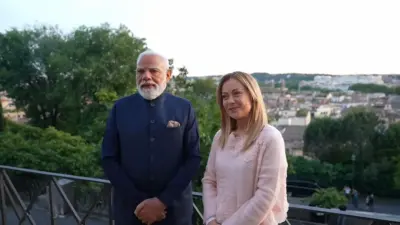 రోమ్లో ప్రధాని మోదీ, జార్జియా మెలోనిల ఆత్మీయ భేటీ!