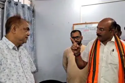 কাজের নামে ঘুষ! রামপুরহাটের মহকুমা শাসকের ঘরে ঢুকে ধমক দিলেন বিধায়ক ধ্রুব সাহা