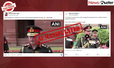 Fact Check: Chief of Army Staff criticises Centre over Operation Sindoor 'failure'? No, videos are AI-manipulated