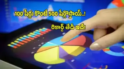 Stock Split: లిస్టయిన 6 నెలల్లోనే ఇలా.. 100 షేర్లు కొంటే 500 షేర్లొస్తాయ్.. రూ.225 నుంచి రూ.45 దిగిరానున్న షేరు ధర..!
