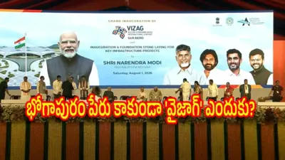 భోగాపురం కాదు 'వైజాగ్ అంతర్జాతీయ విమానాశ్రయం' అని పిలవాలి..శంషాబాద్ ఎయిర్‌పోర్ట్‌కు లింక్, పేరు వెనుక పెద్ద కథే ఉంది