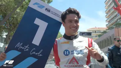Noel Leon triumphs at Monaco Grand Prix: a dramatic F2 sprint race victory