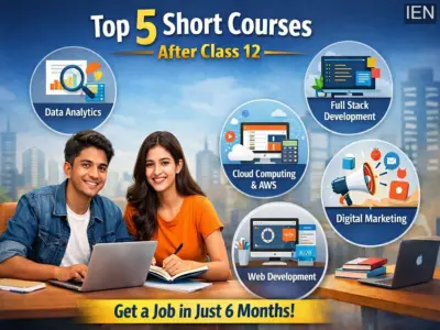 Top 5 Short-Term Courses After Class 12 That Can Land You a Job in Just 6 Months