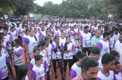 கோவையில் நடைபெற்ற ஃப்ரீடம் ரன் மாரத்தான்