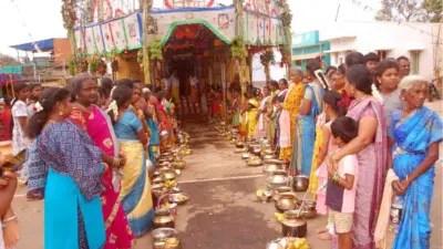 அலங்காநல்லூர் - கோவிலூரில் உச்சி மாகாளியம்மன் உத்ஸவ விழா!
