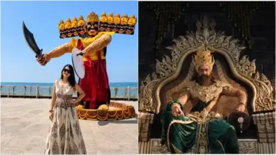 'ರಾಮಾಯಣ' ಟ್ರೇಲರ್ ರಿಲೀಸ್ ಆದ ಬೆನ್ನಲ್ಲೇ ರಾವಣನ ಪ್ರತಿಮೆ ಎದುರು ಪೋಸ್ ಕೊಟ್ಟ ನಟಿ ರಾಧಿಕಾ ಪಂಡಿತ್