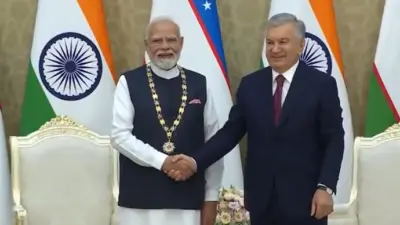 पंतप्रधान मोदी यांना उझबेकिस्तानचा सर्वोच्च नागरी सन्मान