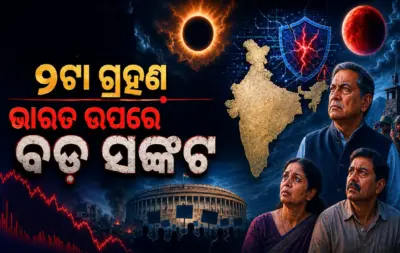 ୧୬ଦିନରେ ୨ଟା ଗ୍ରହଣ: ସତ୍ତାରୁ ସୀମା ଯାଏ ବଡ଼ ହଲଚଲ! ଭାରତୀୟଙ୍କ ଉପରେ ମାଡ଼ି ଆସୁଛି ବଡ଼ ବିପଦ