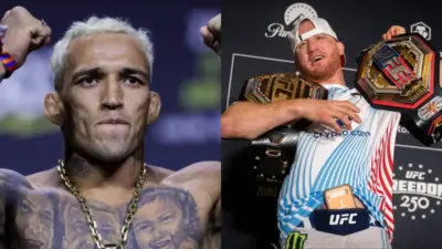 "What Bigger Story Is There?" - Charles Oliveira Makes Case for Title Rematch Against Justin Gaethje