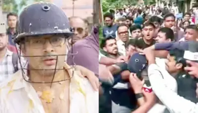 ابھیشیک بنرجی پر حملہ ' انڈے پھینکے گئے ' چور چور کے نعرے