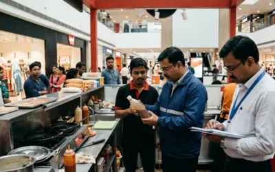 খাবারের গুণমান নিয়ে কড়া প্রশাসন, সল্টলেকের শপিং মলে অভিযানে বন্ধ চাটের দোকান