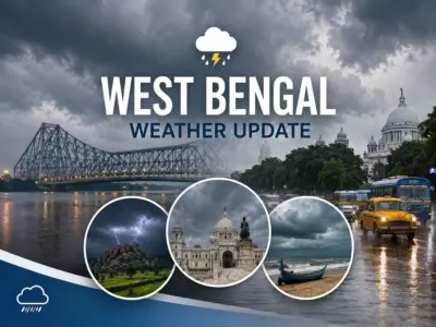 West Bengal Weather Report Today 20 May 2026: Kolkata, Howrah, Purulia & Medinipur Brace For Thunderstorms, Humidity & Rain Alert