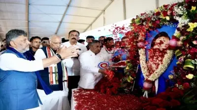 ಬುದ್ಧನ ಇತಿಹಾಸದ ಸ್ಥಳ ರಾಜಘಟ್ಟ ಅಭಿವೃದ್ಧಿಗೆ ತಂಡ ರಚನೆ: ಅಂಬೇಡ್ಕರ್ ಪ್ರತಿಮೆ ಉದ್ಘಾಟಿಸಿದ ಸಿಎಂ ಡಿ.ಕೆ. ಶಿವಕುಮಾರ್
