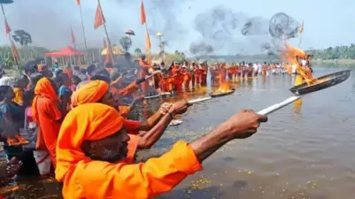തിരുനാവായയിലേക്ക് അരക്കോടി ഭക്തര്: മഹാമാഘ മഹോത്സവത്തിന് വൻ ഒരുക്കങ്ങള്! 10-ലേറെ സ്പെഷ്യല് ട്രെയിനുകള്, മൂന്ന് പാലങ്ങള്, തിരുനാവായ ഇനി രാജ്യാന്തര വൈദിക ഗുരുകുല കേന്ദ്രമാകുമോ?