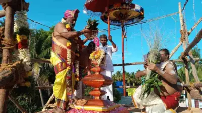 தென்கரை அகிலாண்டேஸ்வரி ஆலயத்தில் மகா கும்பாபிஷேகம்!