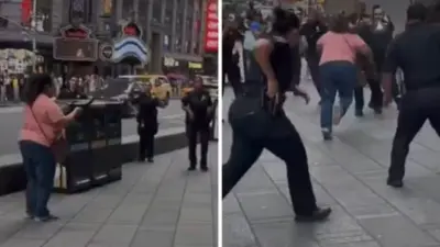 Times Square Stabbing: న్యూయార్క్లో కత్తితో మహిళ వీరంగం.. ఇద్దరిపై దాడి, పోలీస్ ఫైరింగ్లో హతం!
