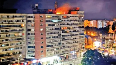 Russian drone goes astray, hits building in Romania2 injured after drone diverts during overnight attack on Ukraine