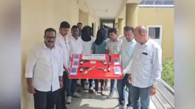Andekar Gang : अहिल्यानगर येथे आंदेकर टोळीतील 5 जण अटकेत, गावठी कट्टे-काडतुसे जप्त..