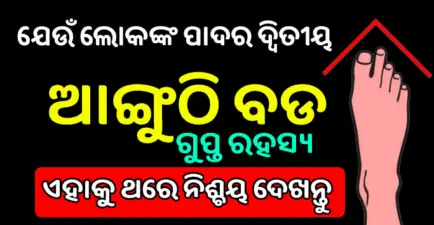 ପାଦର ଆଙ୍ଗୁଠି କହିଥାଏ ଆପଣଙ୍କ ସ୍ଵଭାବ, କ୍ଯାରିୟର, ପଇସା ଓ ଭବିଷ୍ୟତ ବିଷୟରେ- Samudrika Shastra