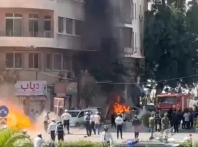 President Macron ਦੇ ਸੀਰੀਆ ਦੌਰੇ ਦੌਰਾਨ ਦਮਿਸ਼ਕ 'ਚ ਜ਼ੋਰਦਾਰ Blast