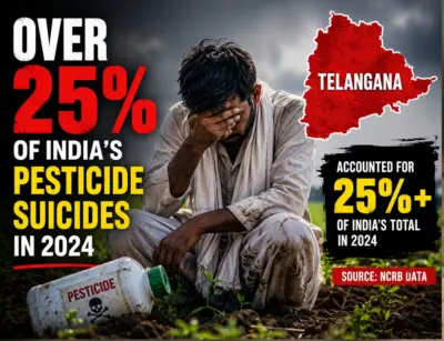 A Silent Poison: Telangana Records India's Highest Insecticide Fatalities