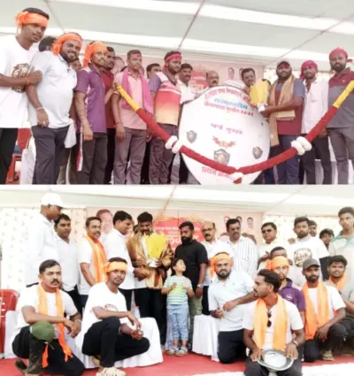 राज्यस्तरीय बैलगाडा शर्यतीत तेजू पडवळकर यांची बैलजोडी विजेती!