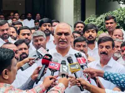 Kaleshwaram Case: 45-Minute Probe of Harish Rao